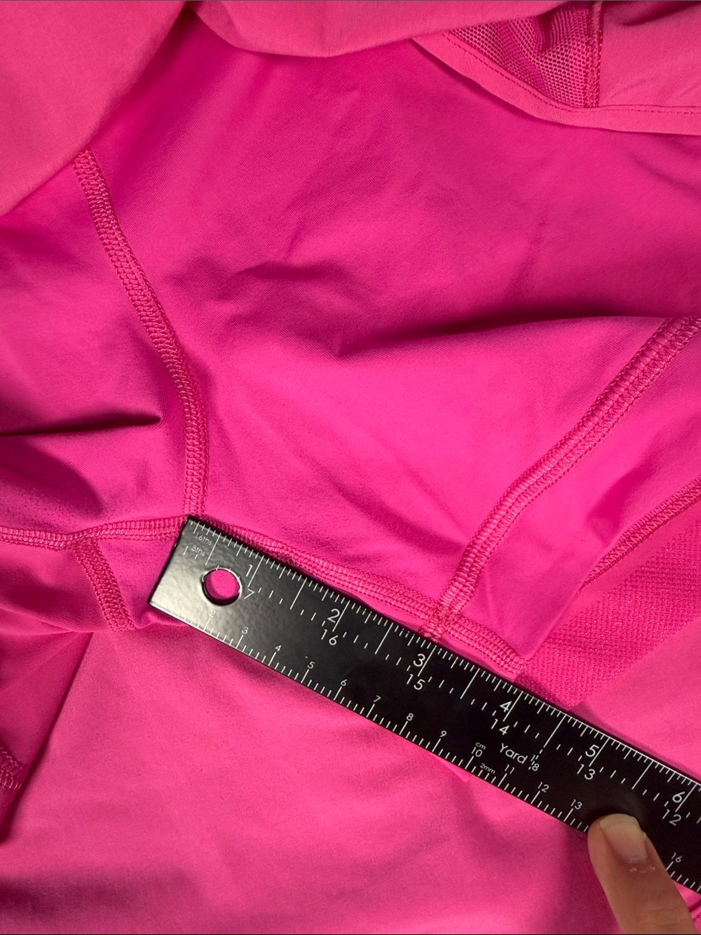 lululemon Hotty Hot High Rise Long Skort in Sonic Pink - Picture 4 of 9